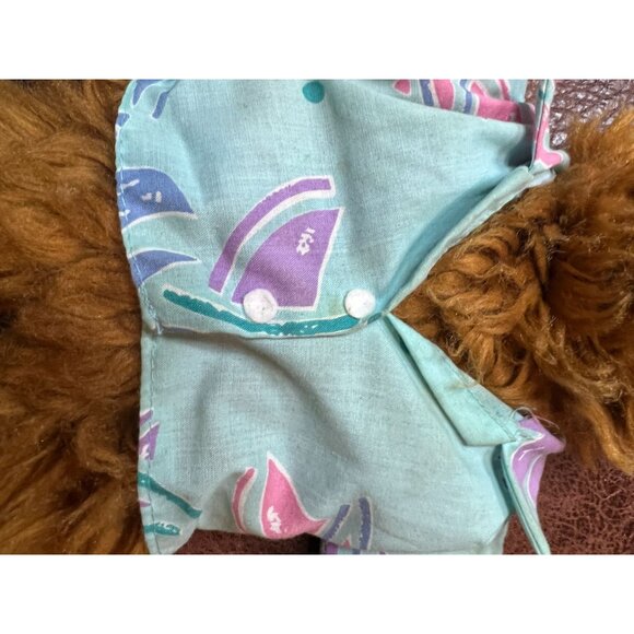 Vintage 1988 Alf Alien Productions Plush Hand Puppet Toy Hawaiian Shirt 80's - Picture 7 of 9